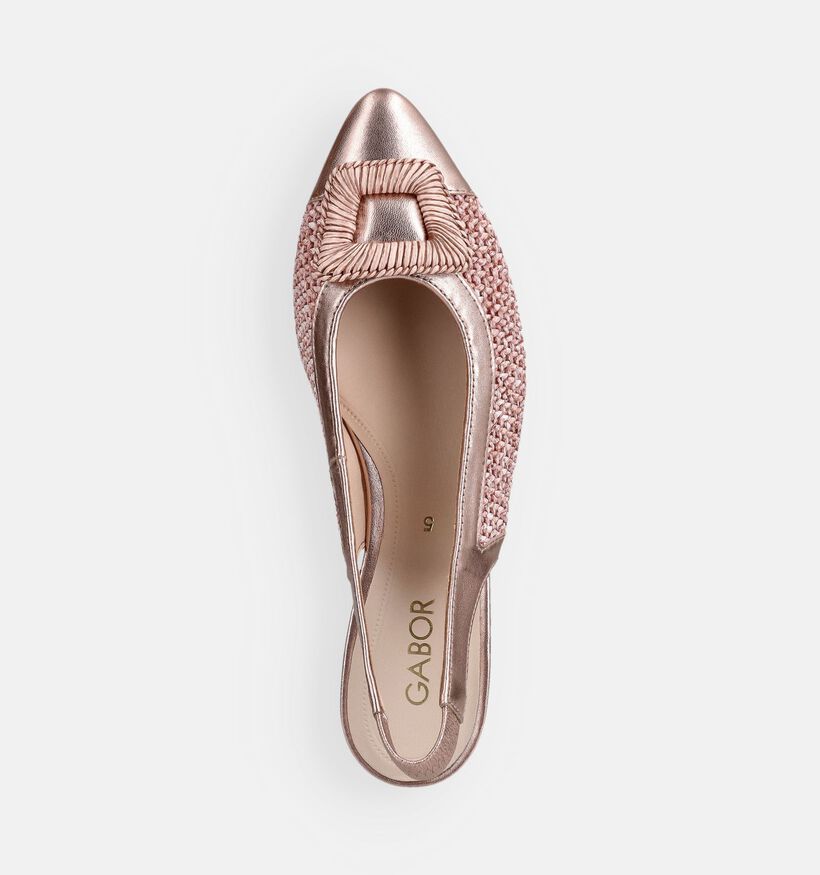 Gabor Best Fitting Rose gold Slingback Pumps voor dames (371157)