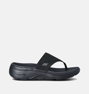 Teenslippers zwart