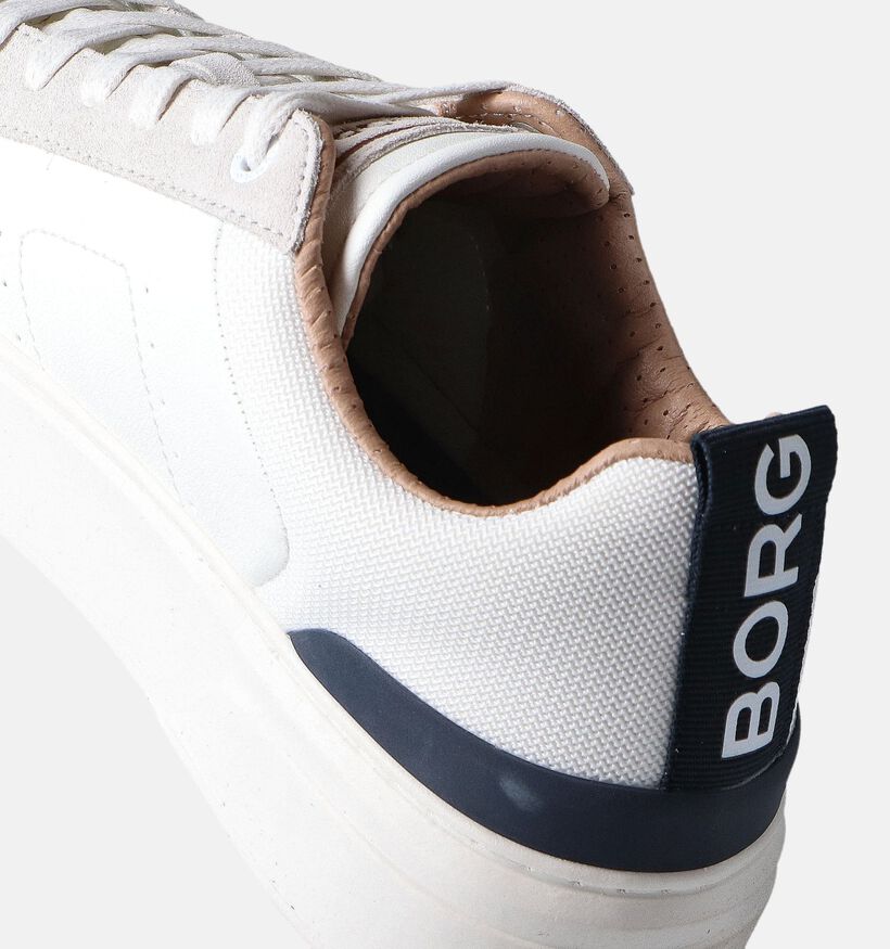 Björn Borg Baskets basses en Blanc pour hommes (352902) - pour semelles orthopédiques
