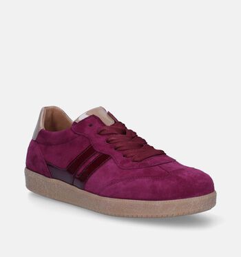 Gabor Best Fitting Sneakers Geel/Bordeaux