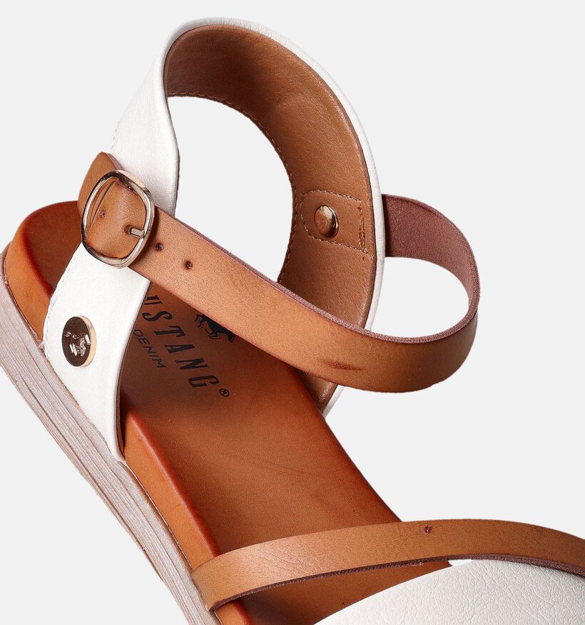 Mustang Sandalen Wit voor dames (353427)