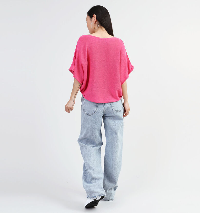 Dolce C. Blauwe Trui met V-hals voor dames (349571)