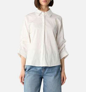 comma Chemise en Blanc pour femmes (364458)