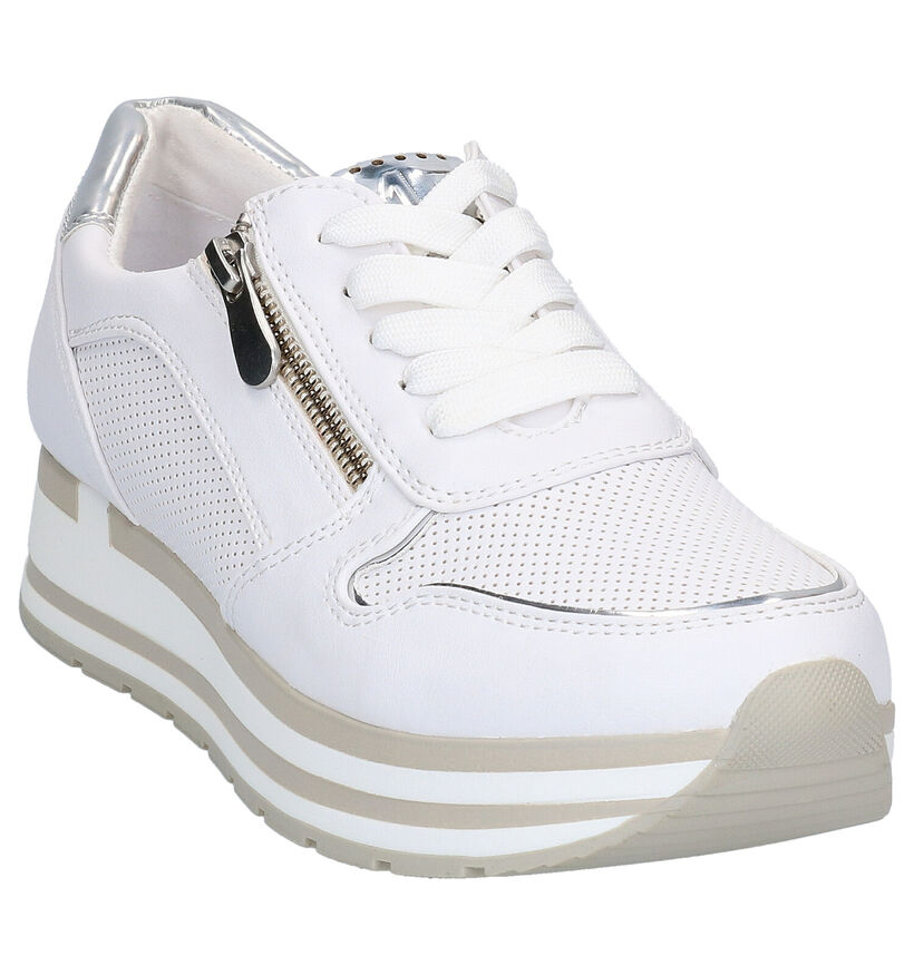 Marco Tozzi Baskets basses en Blanc en simili cuir (265847)