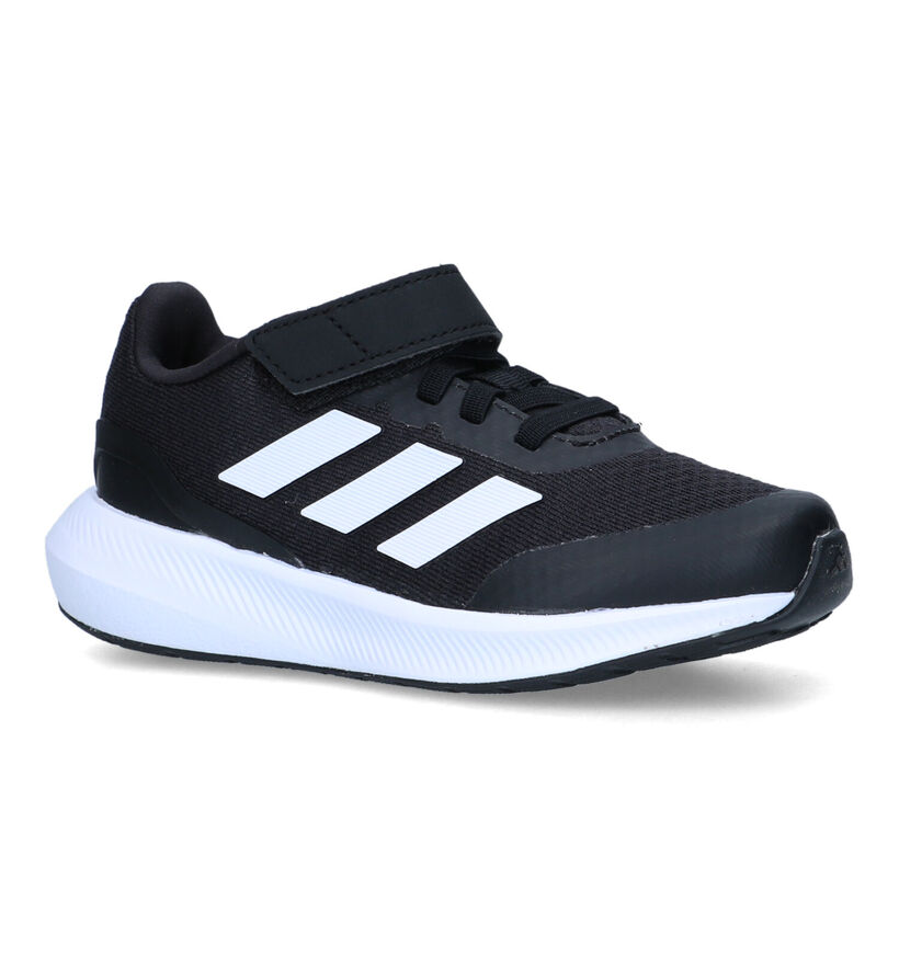 adidas Runfalcon 3.0 EL Zwarte Sneakers voor meisjes, jongens (324141)