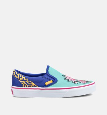 Vans Slip On Low Sneakers kpop demon hunters zoey blue