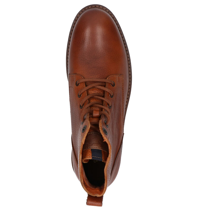 Australian Claymore Bottines en Cognac en cuir (256284)