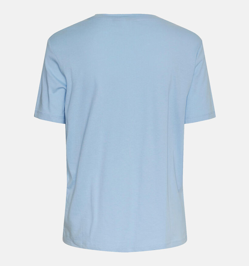 Pieces Anita T-shirt en Bleu pour femmes (342023)
