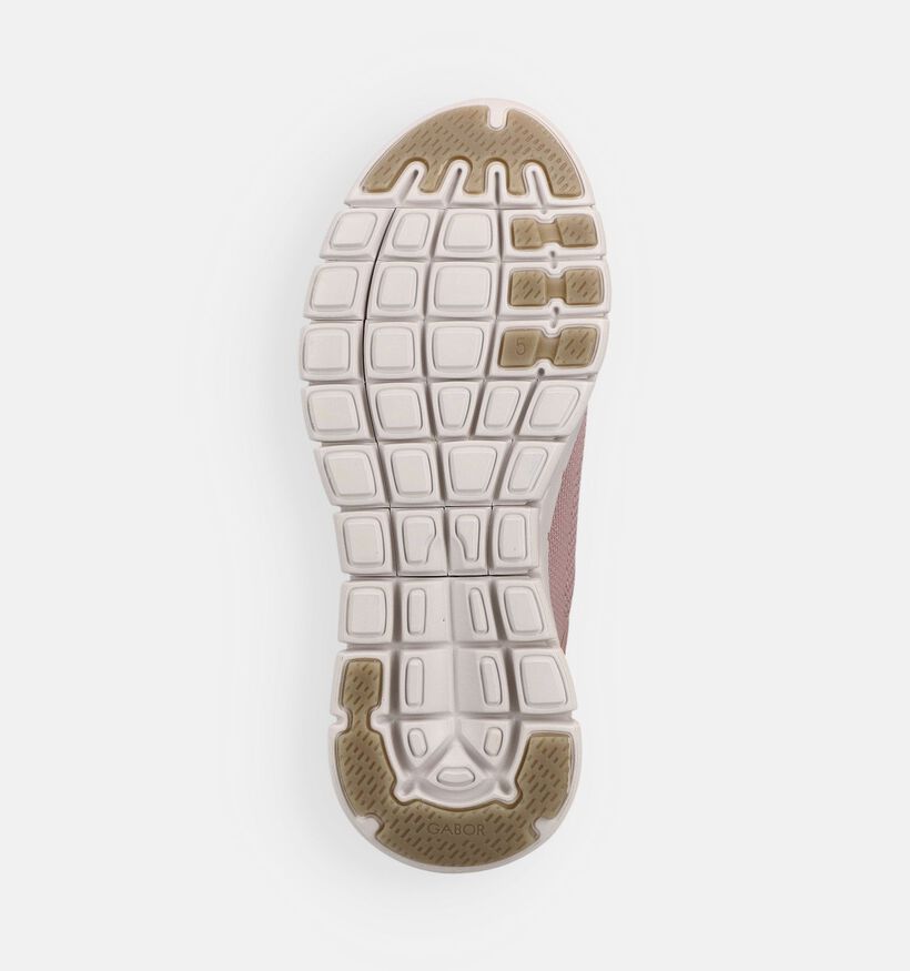 Gabor Roze Sneakers voor dames (371185) - geschikt voor steunzolen