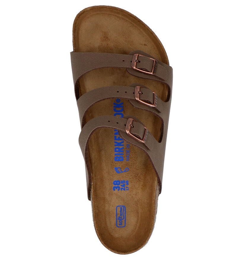 Birkenstock Florida Nu-pieds en Multicolore en simili cuir (271275)