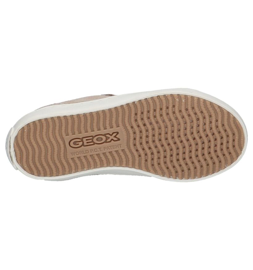 Beige Lage Geklede Sneakers Geox in leer (210497)