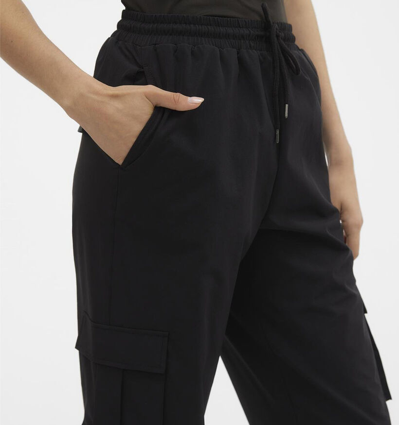 Vero Moda Kimberly Pantalon cargo en Noir pour femmes (341993)