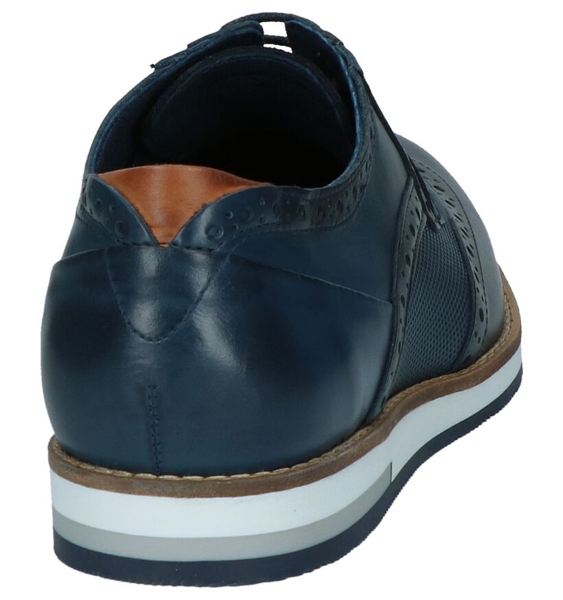 Coxx Borba Chaussures basses en Bleu en cuir (217244)