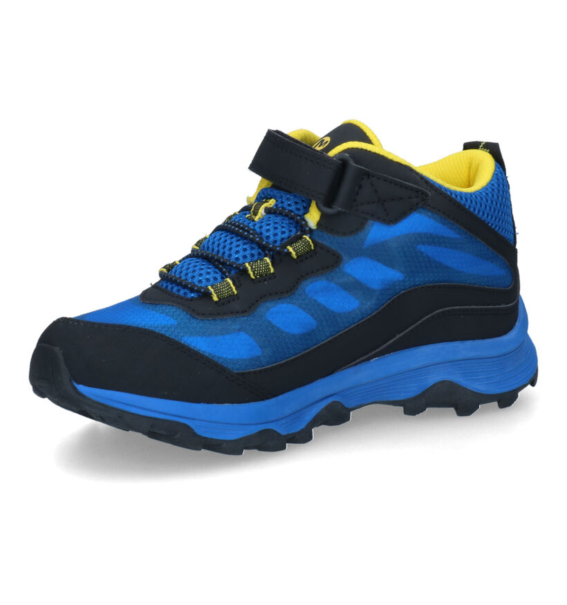 Merrell Moab Speed Mid Baskets en Bleu en synthétique (302564)