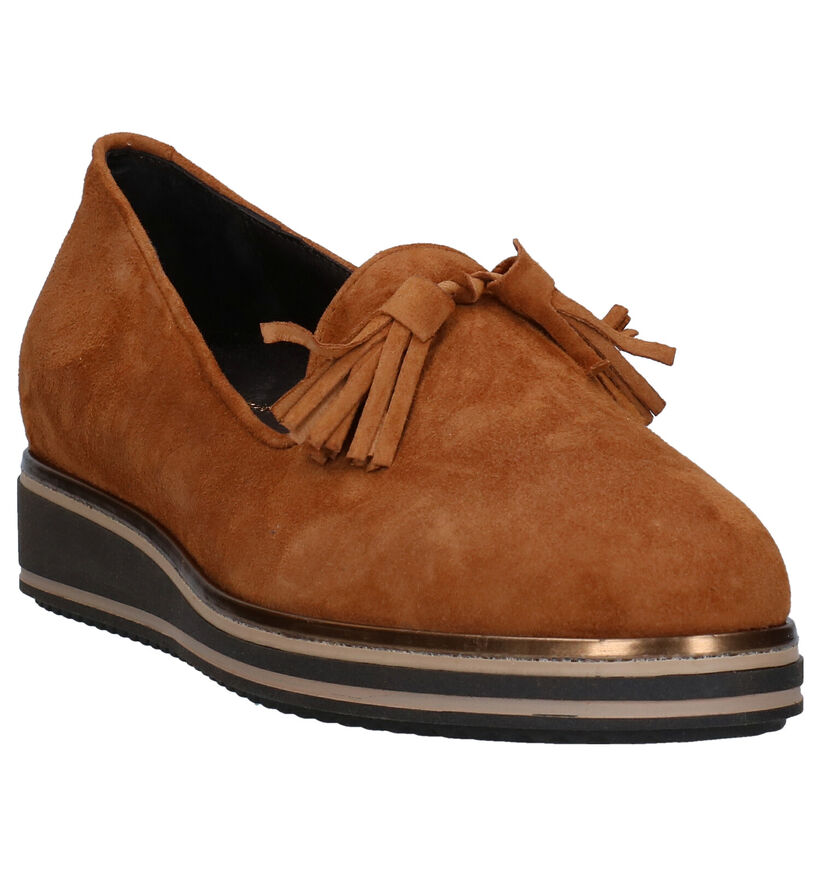 Via Limone Chaussures à enfiler en Cognac pour femmes (280006) - pour semelles orthopédiques