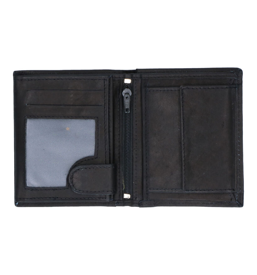 Euro-Leather Portefeuille en Noir pour hommes (343474)