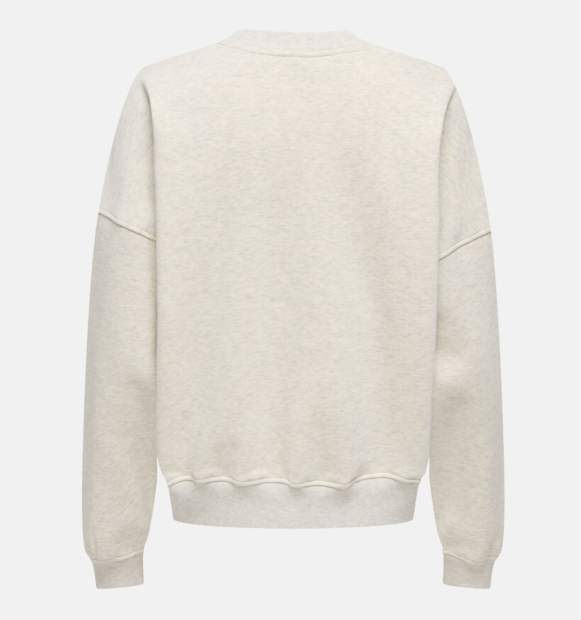 JDY Mesa Life Sweatshirt en Beige pour femmes (378317)