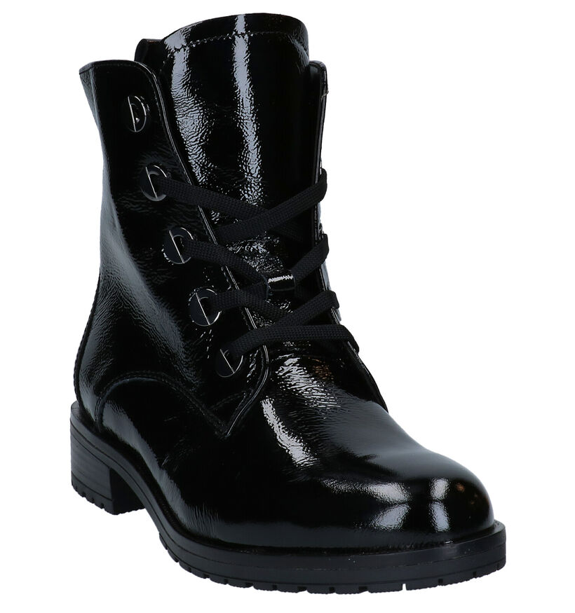 Gabor OptiFit Bottines en Cognac en cuir (282298)