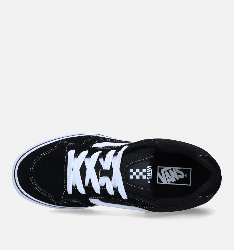 Vans Caldrone Baskets de skate en Noir pour hommes (328145)