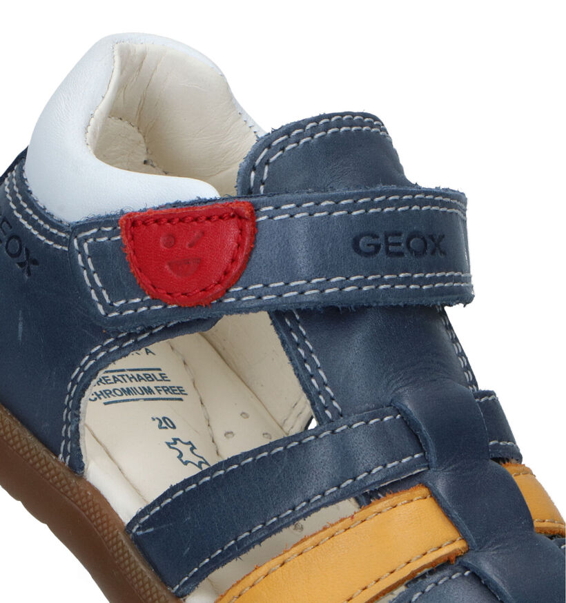 Geox Macchia Sandales en Bleu pour garçons (320611)