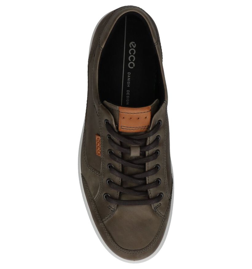 Donker Grijze Casual Schoenen ECCO Soft 7 in leer (235908)