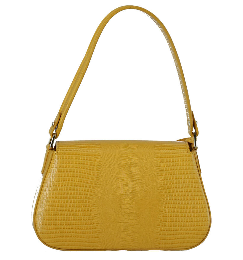 Kisses of Pearl Michelle Sac Bandoulière en Jaune en simili cuir (273748)