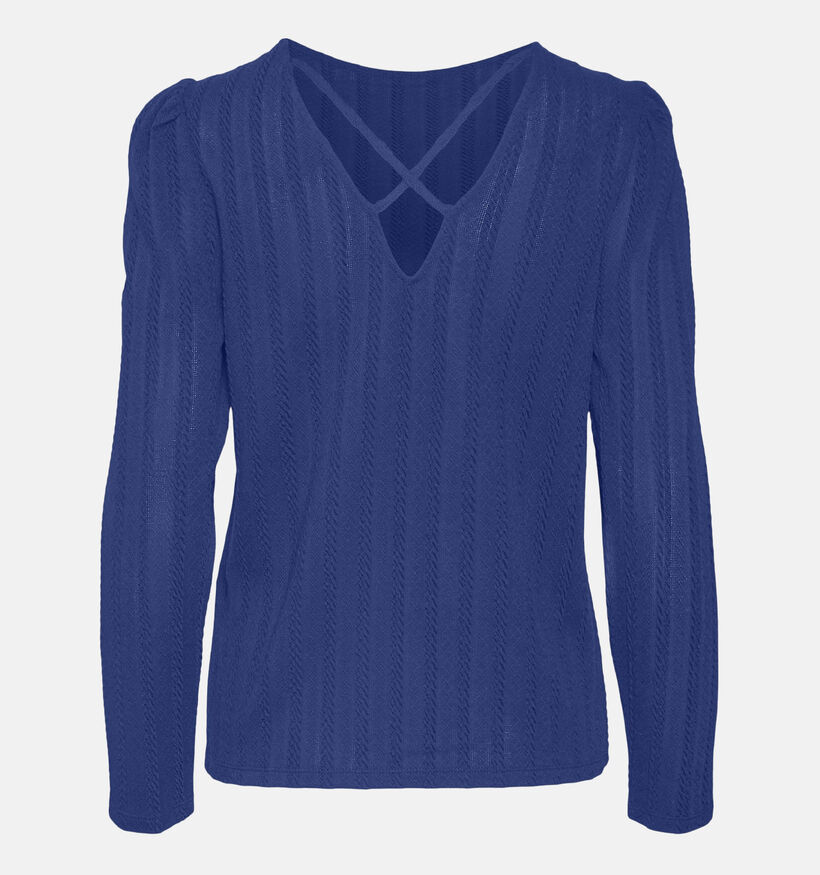 Vero Moda Geleste Blauwe T-shirt longsleeve voor dames (335316)