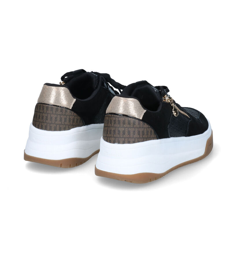 Tamaris Baskets casual en Noir en cuir (313140)