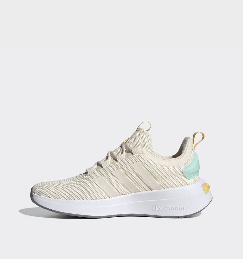 adidas Racer TR23 Baskets en Beige pour femmes (341443)