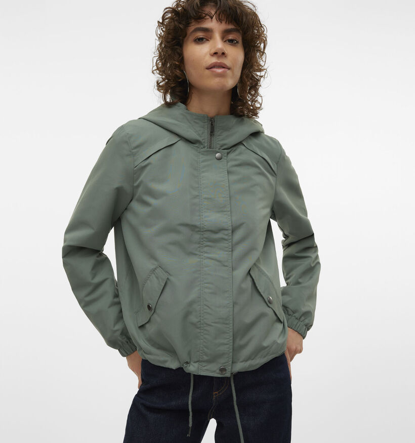 Vero Moda Zoa Groene Parka Jas voor dames (367187)