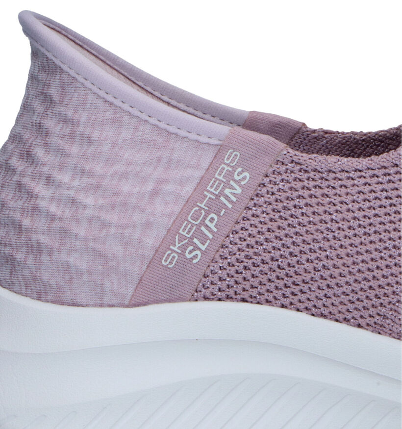 Skechers Ultra Flex 3.0 Smooth Step Zwarte Slip-ins voor dames (326227)
