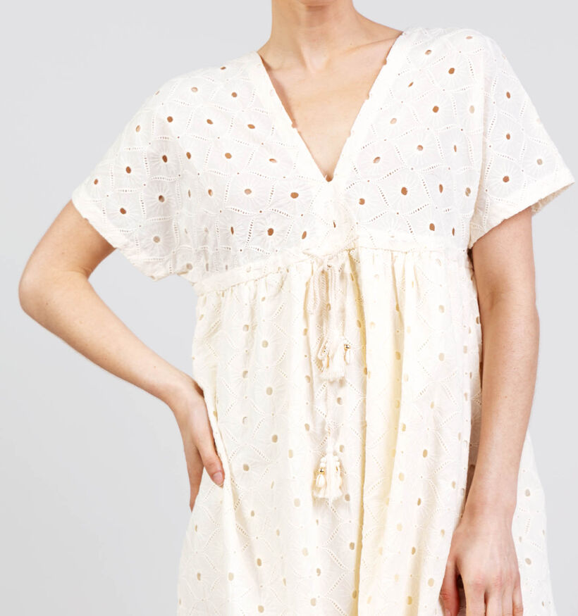 Rue Mazarine Florida Ecru Jurk voor dames (375865)