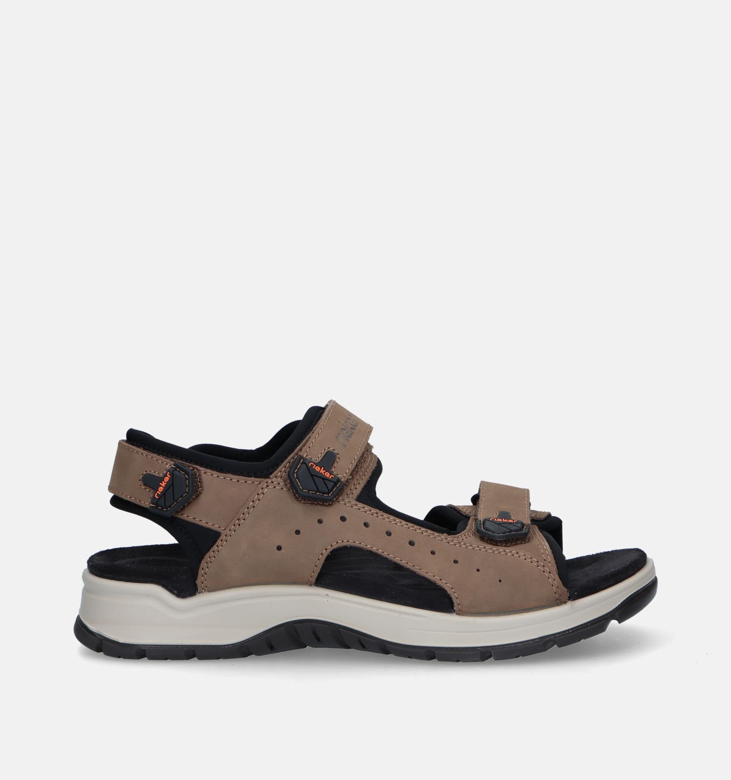 Rieker Bruine Sandalen Heren Sandalen Online op TORFS.BE