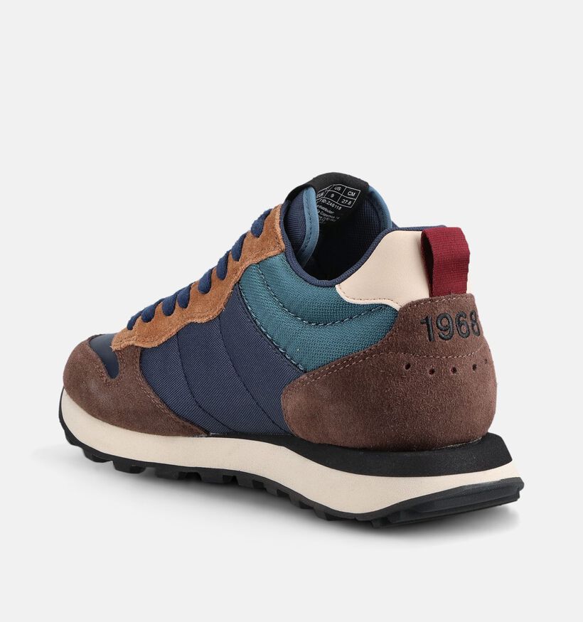 Sun68 Tom 2.0 Blauwe/Multi Sneakers voor heren (379401) - geschikt voor steunzolen