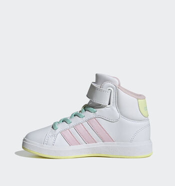 adidas Grand Court Sneakers Cloud White/Clear Pink/Ice Yellow
