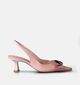 Zinda Escarpins Slingback en Or Rose pour femmes (357659)