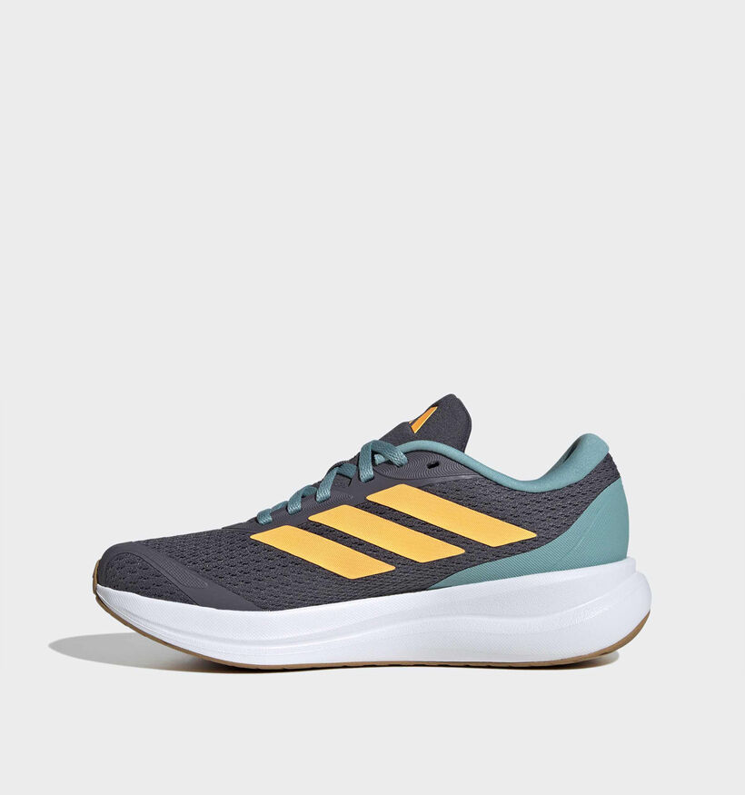 adidas Runfalcon Donkergrijze Sneakers voor jongens, meisjes (375434) - geschikt voor steunzolen