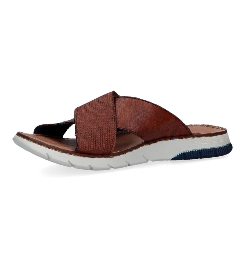 Rieker Cognac Slippers voor heren (323634)