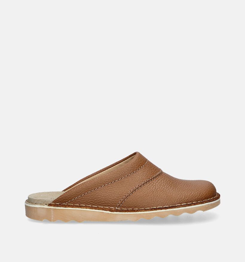 Di Chorsini Cognac Pantoffels voor heren (359027)