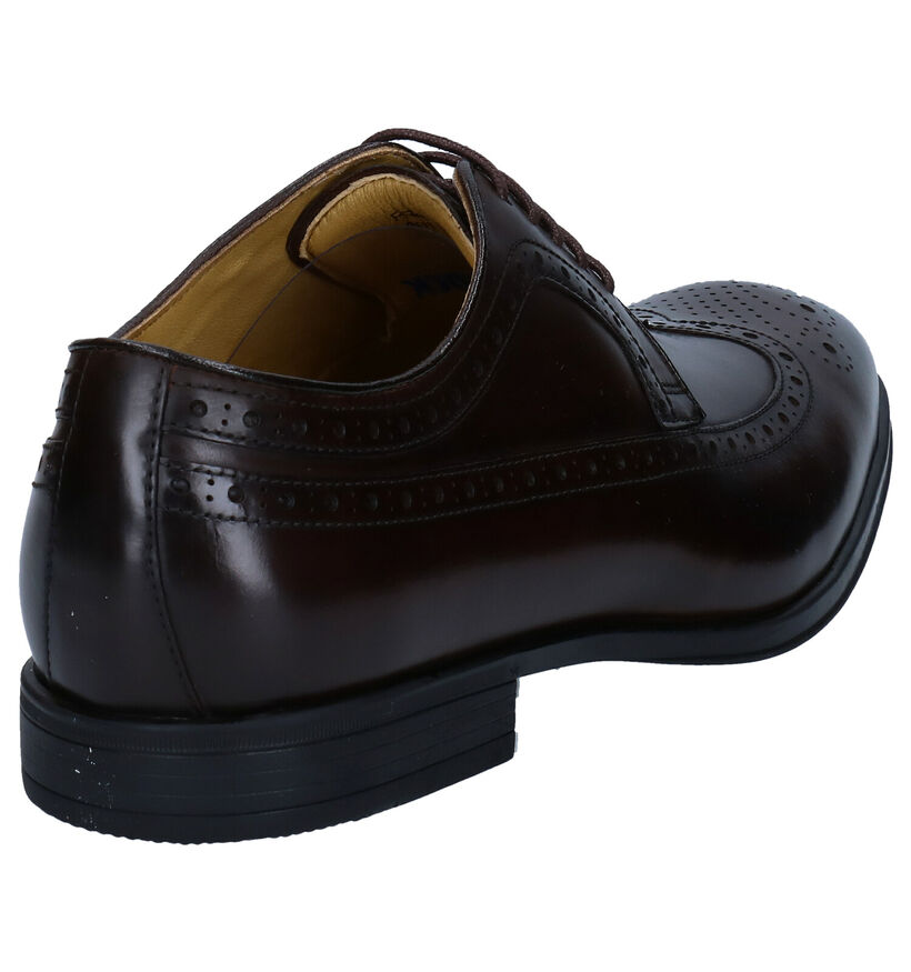Steptronic Francis Chaussures à lacets en Brun en cuir (283677)
