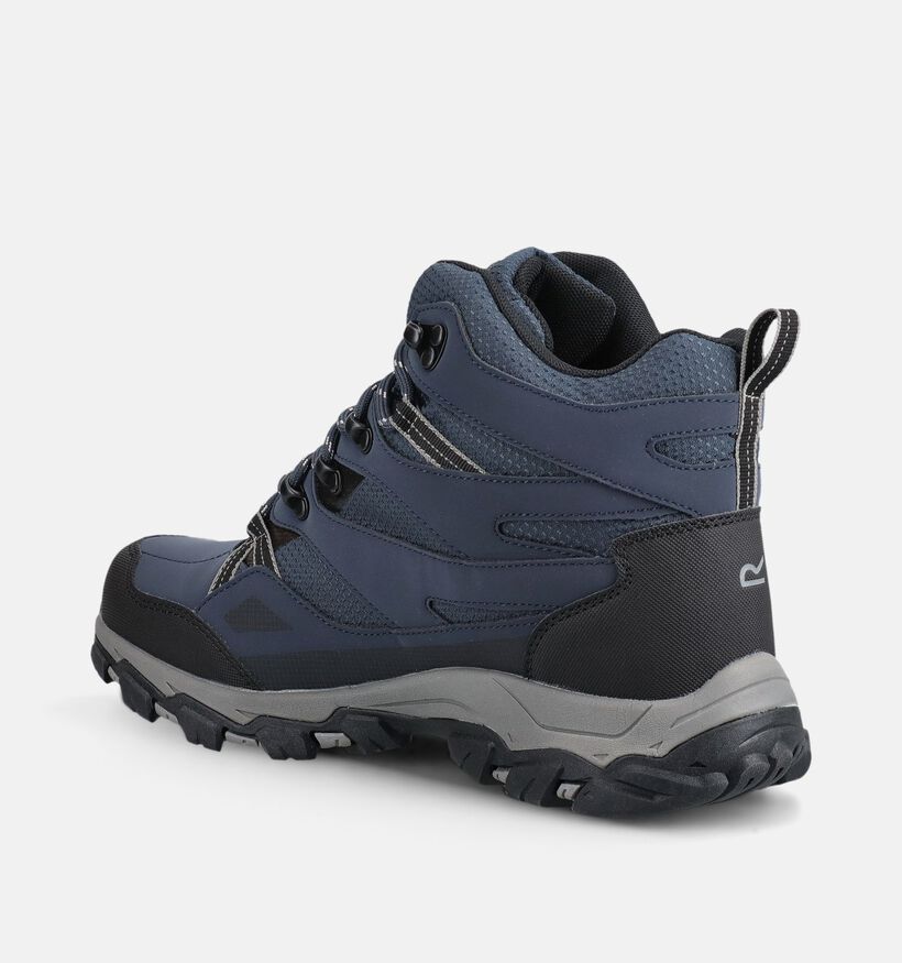 Regatta Holcombe III Blauwe Wandelschoenen voor heren (377532) - geschikt voor steunzolen