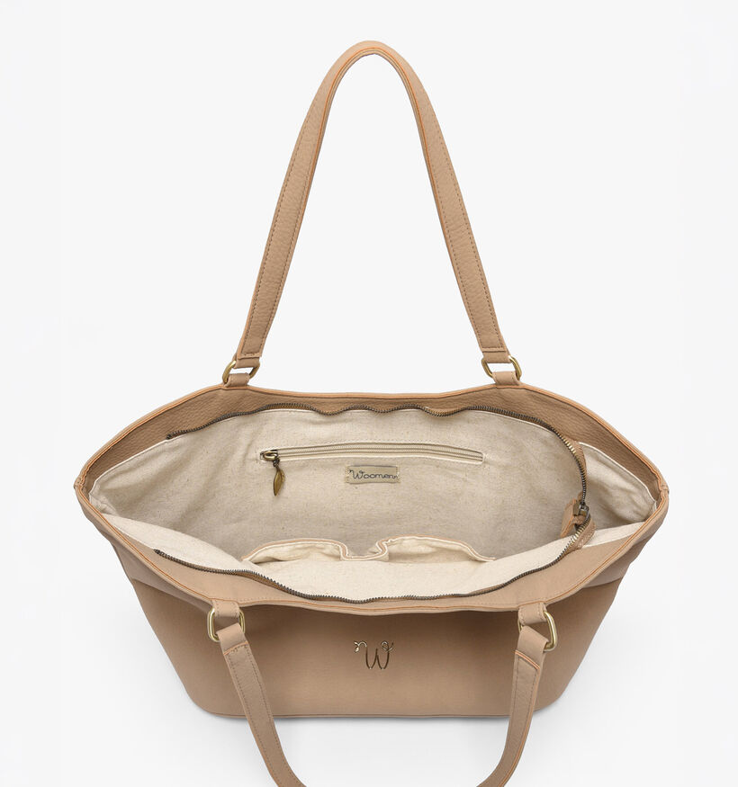 Woomen Neflier Pearl Cabas en Beige pour femmes (370805)