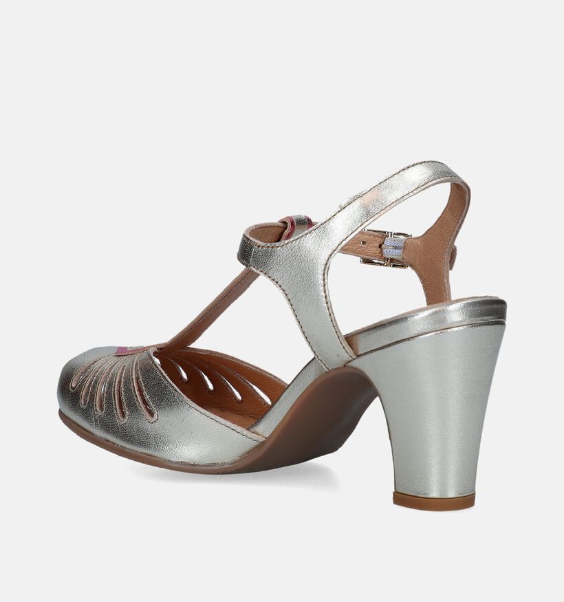 Rock n' Dot Gouden Sandalen Met Hak voor dames (341232)