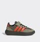 adidas Barreda Decode Kakigroene Sneakers voor jongens (365366) - geschikt voor steunzolen