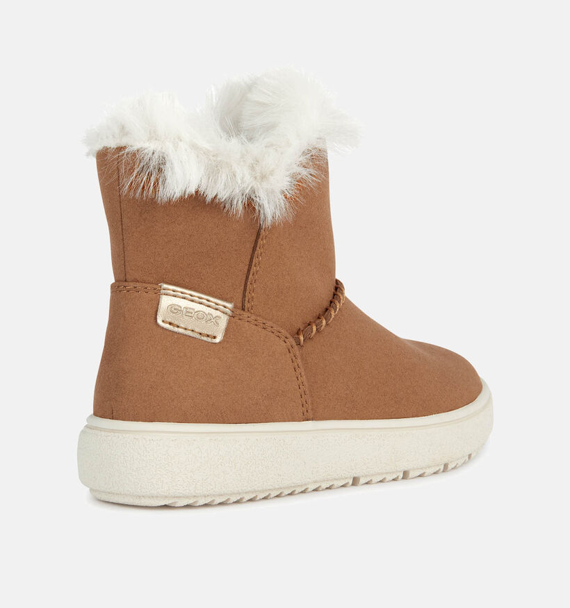 Geox Theleven Boots en Naturel pour filles (344531) - pour semelles orthopédiques