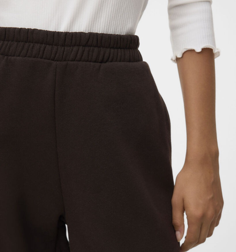 Vero Moda Teddy Pantalon de jogging en Brun fonc&eacute; pour femmes (381321)
