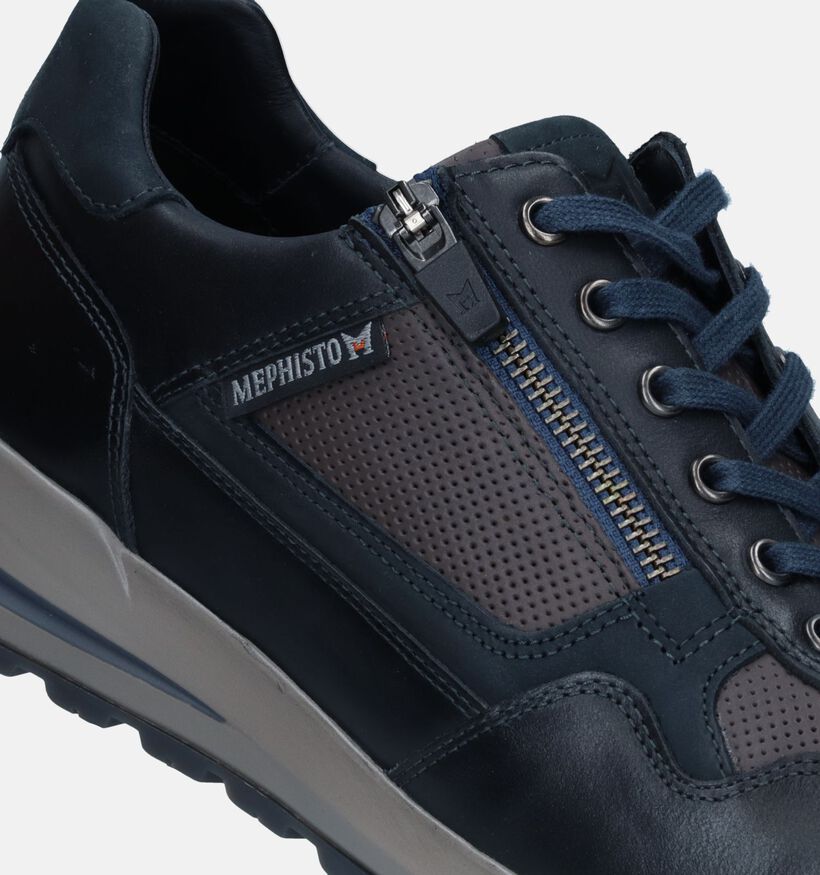 Mephisto Bradley Randy Cognac Veterschoenen voor heren (354624) - geschikt voor steunzolen