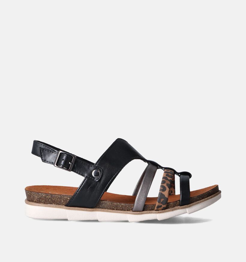Marco Tozzi Zwarte Sandalen voor dames (354243)