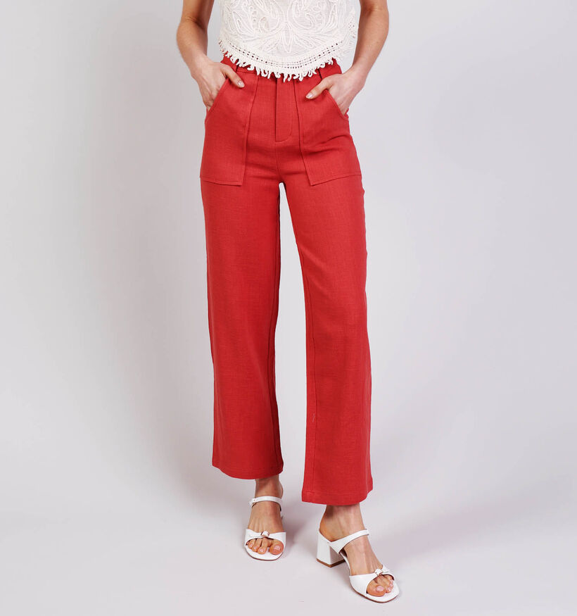 The Korner Rode Geklede Broek voor dames (372439)