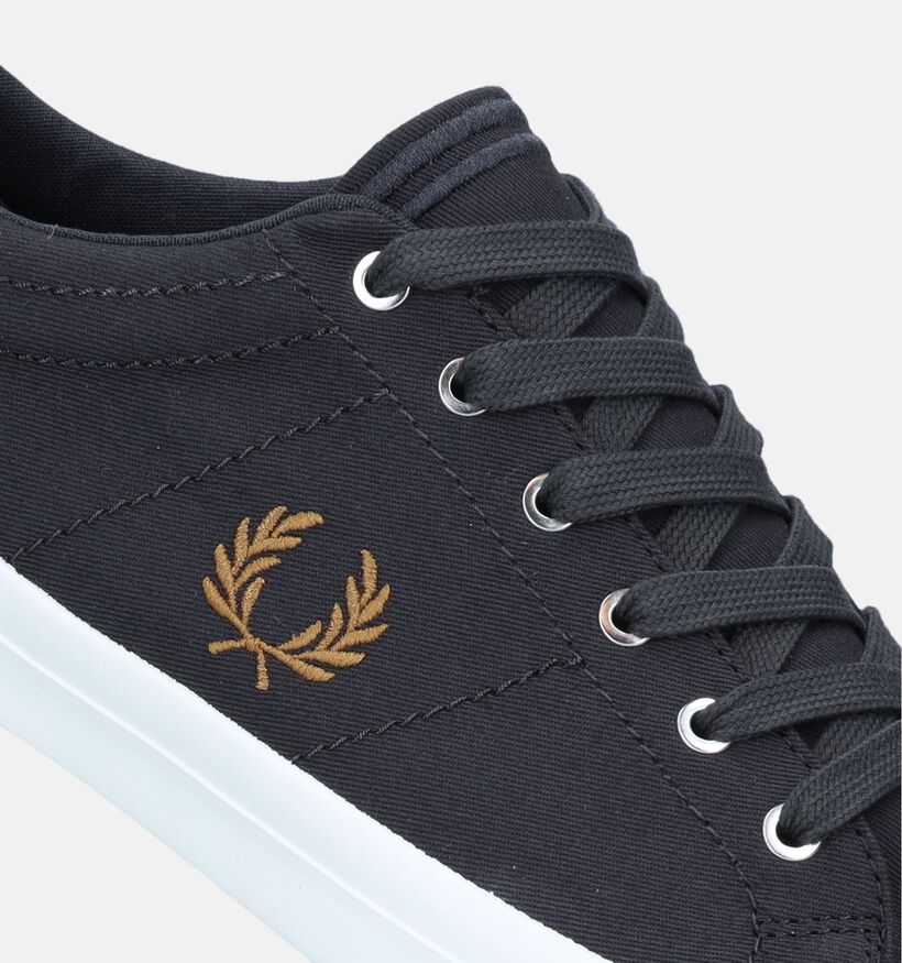 Fred Perry Baseline Twill Grijze Veterschoenen voor heren (342529)